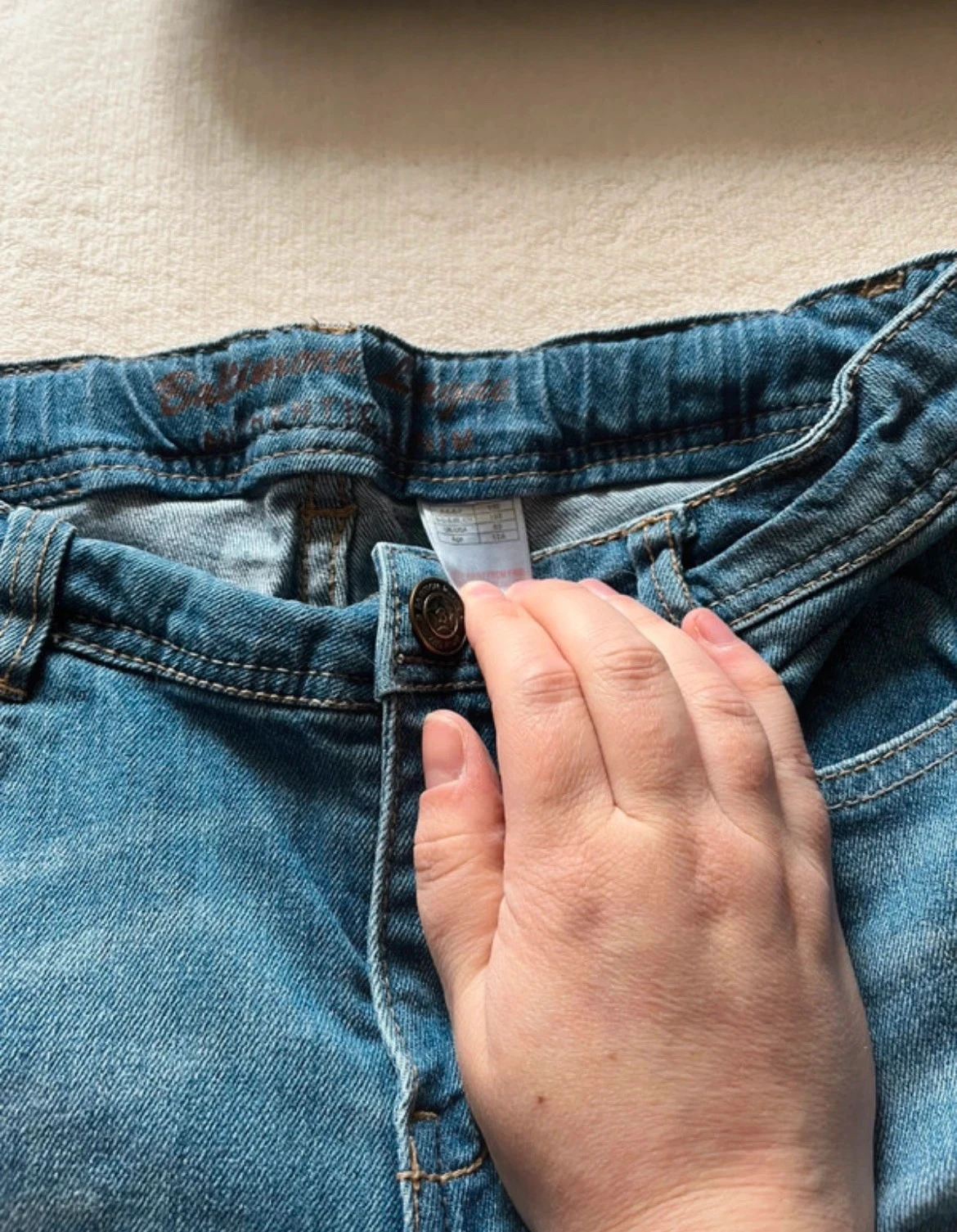 jean slim fille 12 ans – basique indispensable 👖 – photo 2